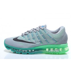 Nike Air Max 2016 серые с зеленым